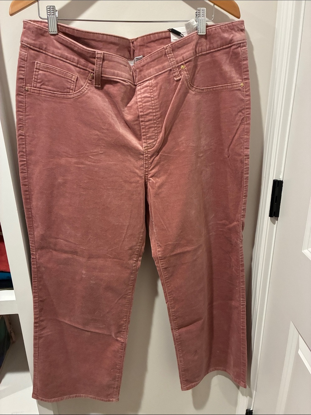 Chico's Velveteen Crop Jeans NWT